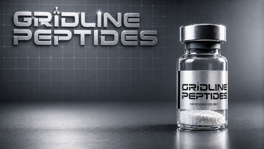 Gridline Peptides research vial
