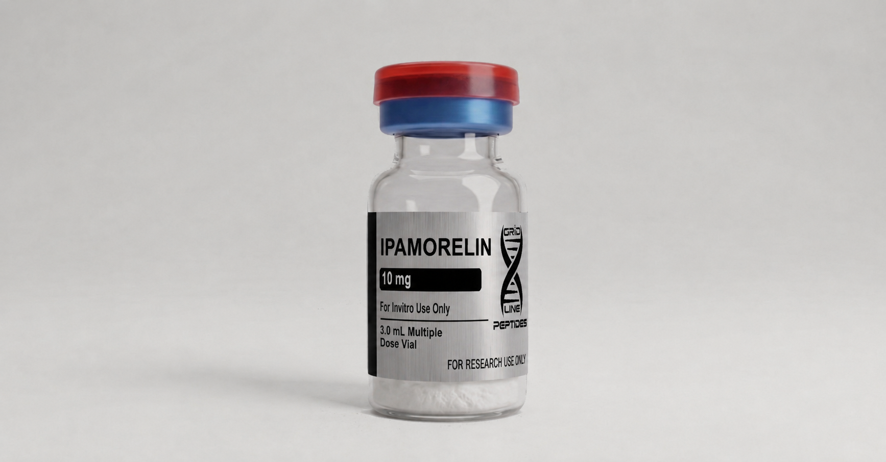 Ipamorelin - Lyophilized Powder - 10mg - Gridline Peptides