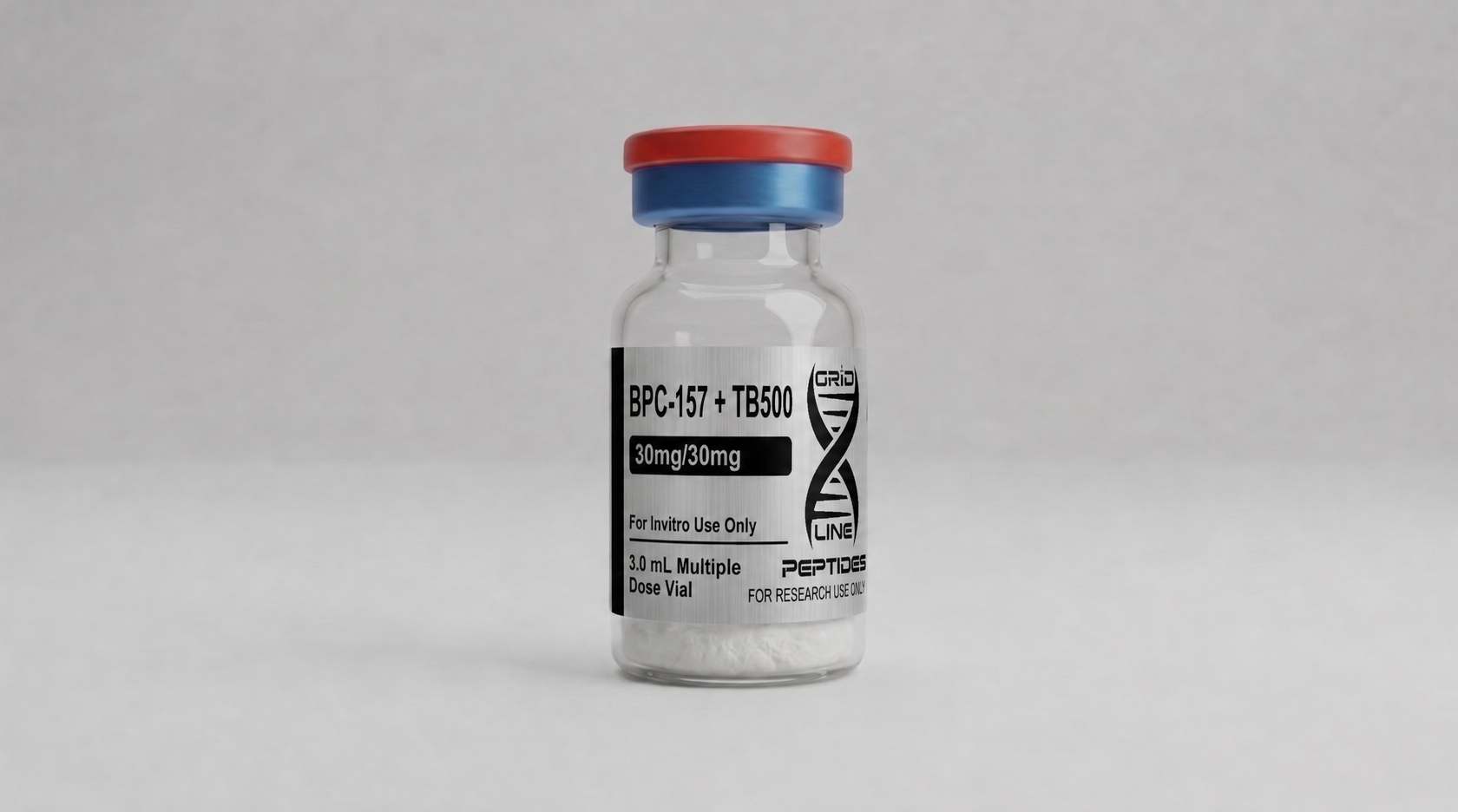 BPC-157 + TB500 Wolverine Blend - 10mg/10mg - 30mg/30mg - Gridline Peptides