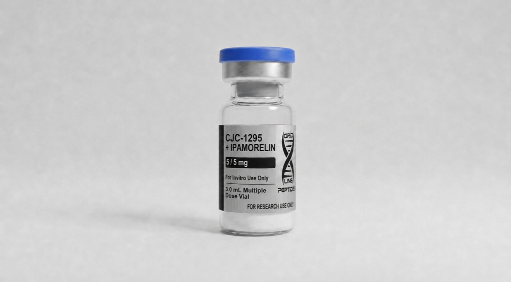 CJC-1295 no DAC + Ipamorelin - 5mg/5mg - 10mg/10mg - Gridline Peptides