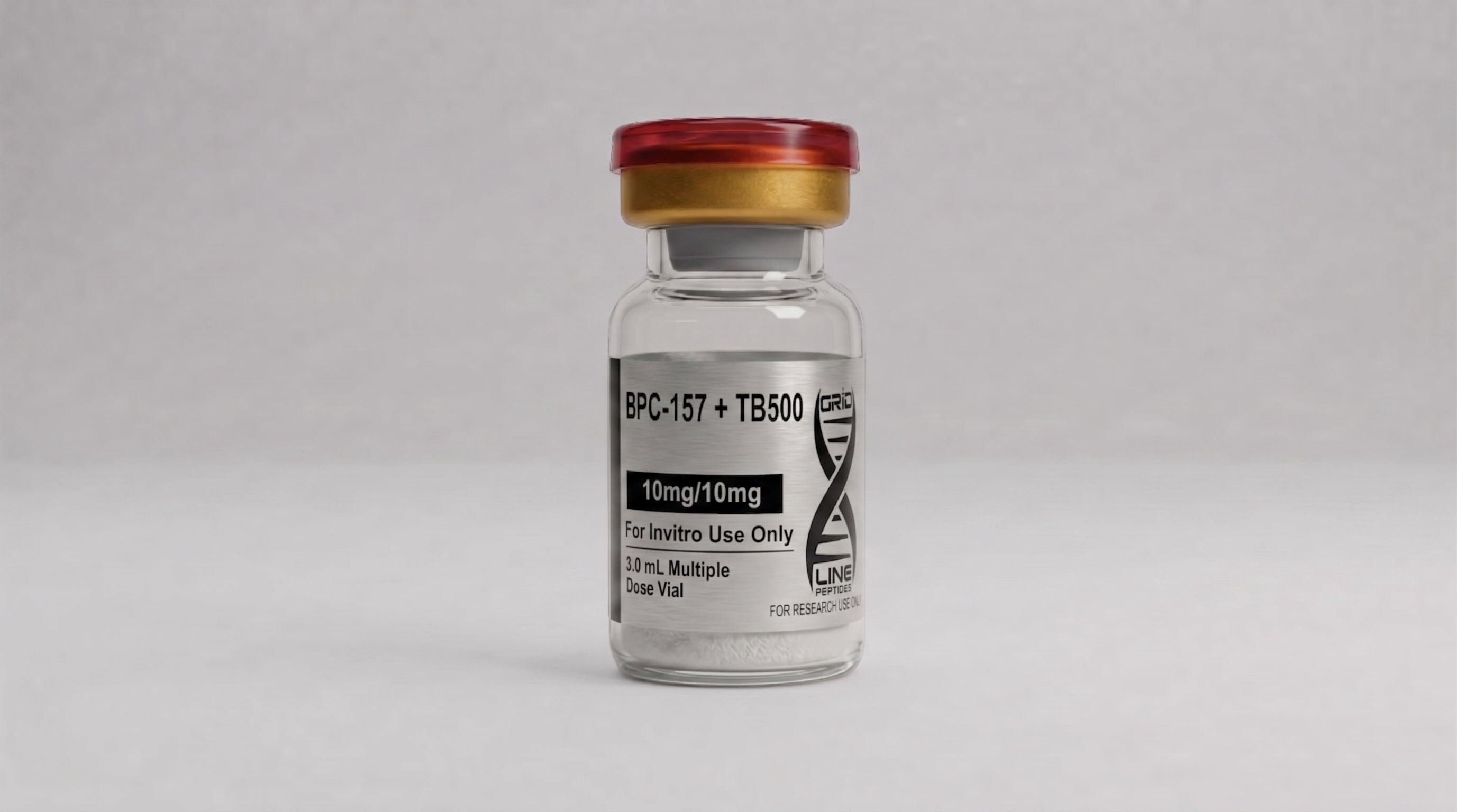 BPC-157 + TB500 Wolverine Blend - 10mg/10mg - 30mg/30mg - Gridline Peptides