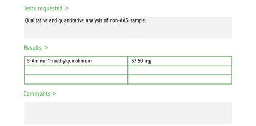5-AMINO-1-MQ - 5mg - 50mg - Gridline Peptides