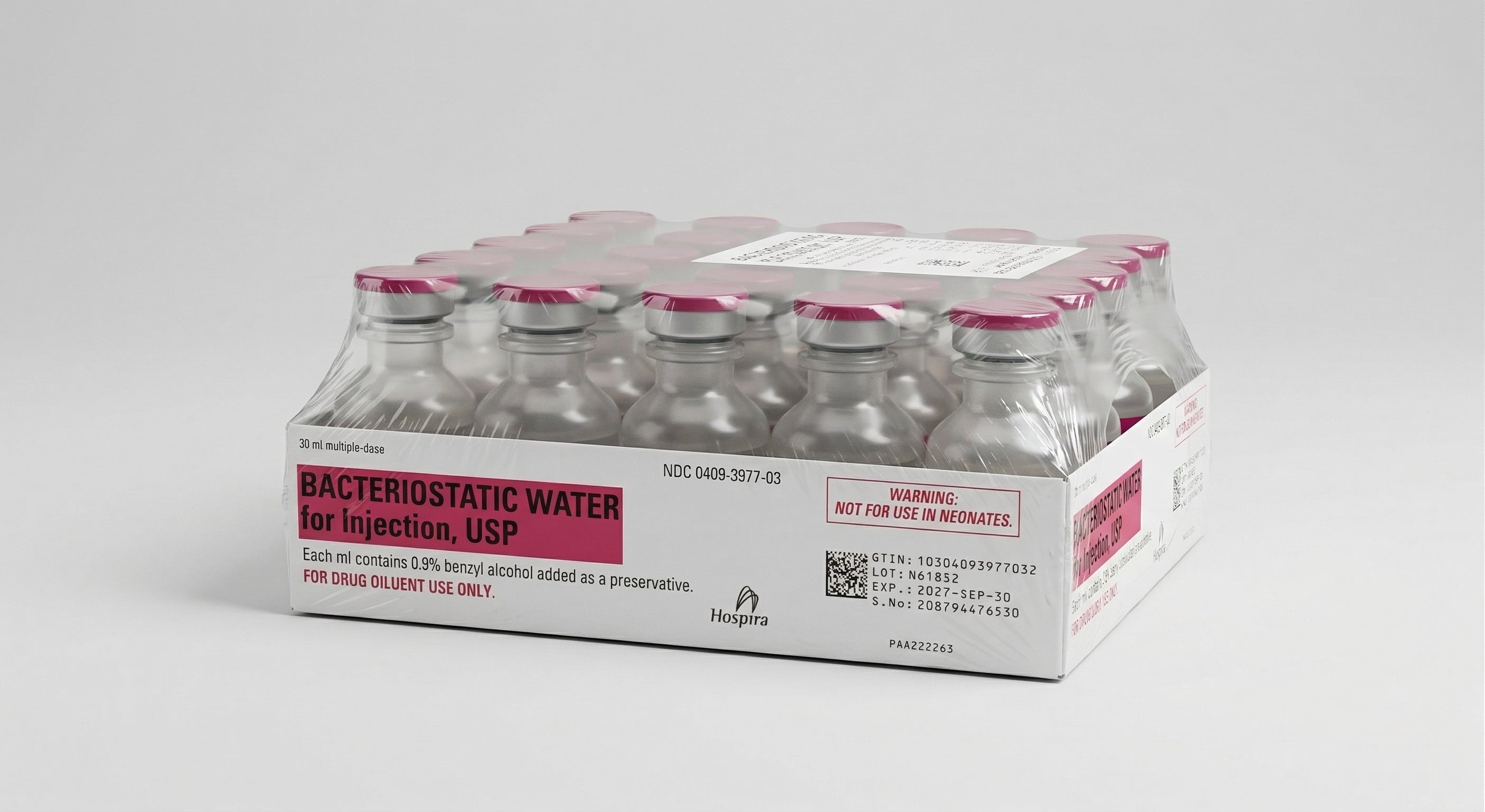 Bacteriostatic Water 30mL