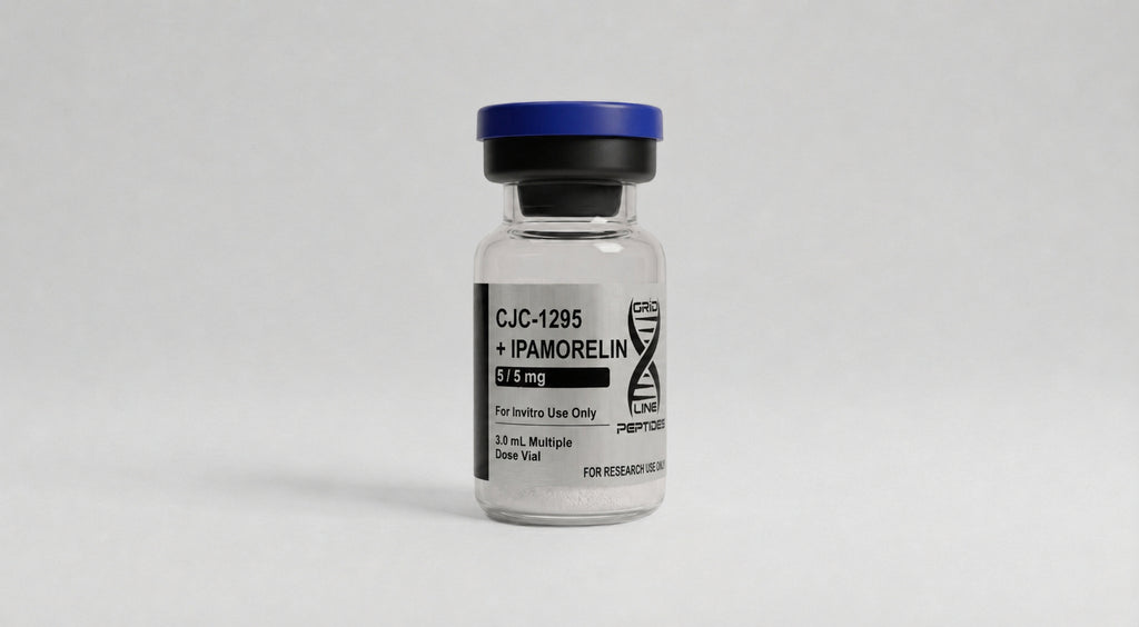 CJC-1295 no DAC + Ipamorelin - 5mg/5mg - 10mg/10mg - Gridline Peptides