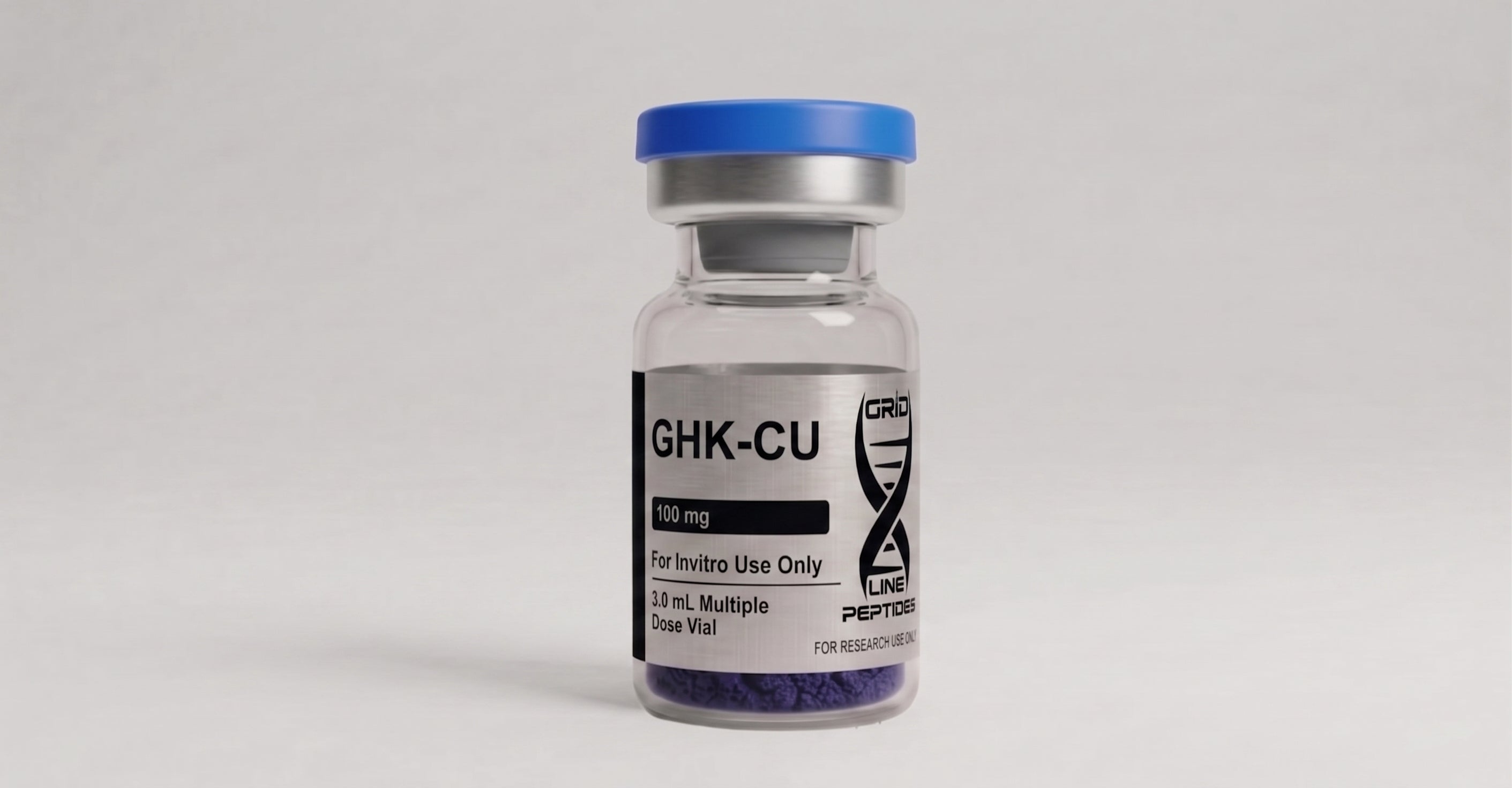 GHK-Cu - 50mg - 100mg - Gridline Peptides