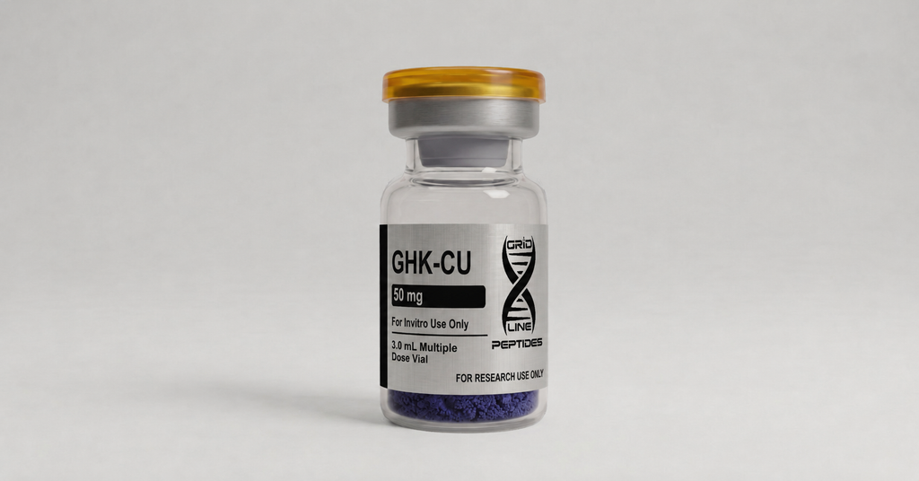GHK-Cu - 50mg - 100mg - Gridline Peptides