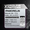 Ipamorelin - Lyophilized Powder - 10mg - Gridline Peptides