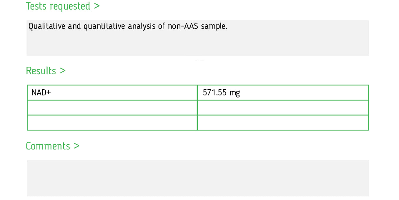 NAD+ - 500mg - 1000mg - Gridline Peptides